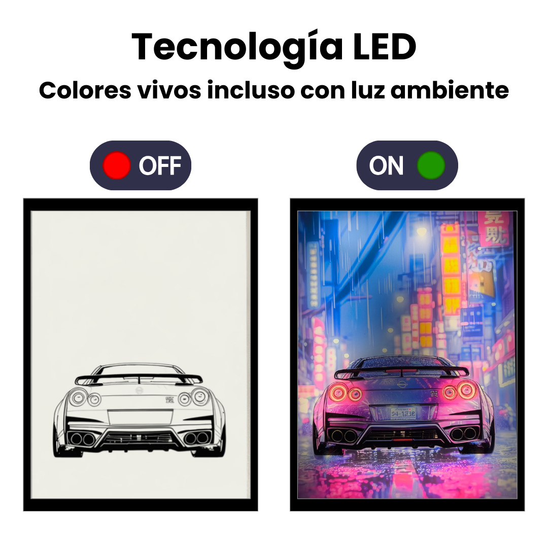 GTR LUMINA™ – Cuadro LED Edición Iconic
