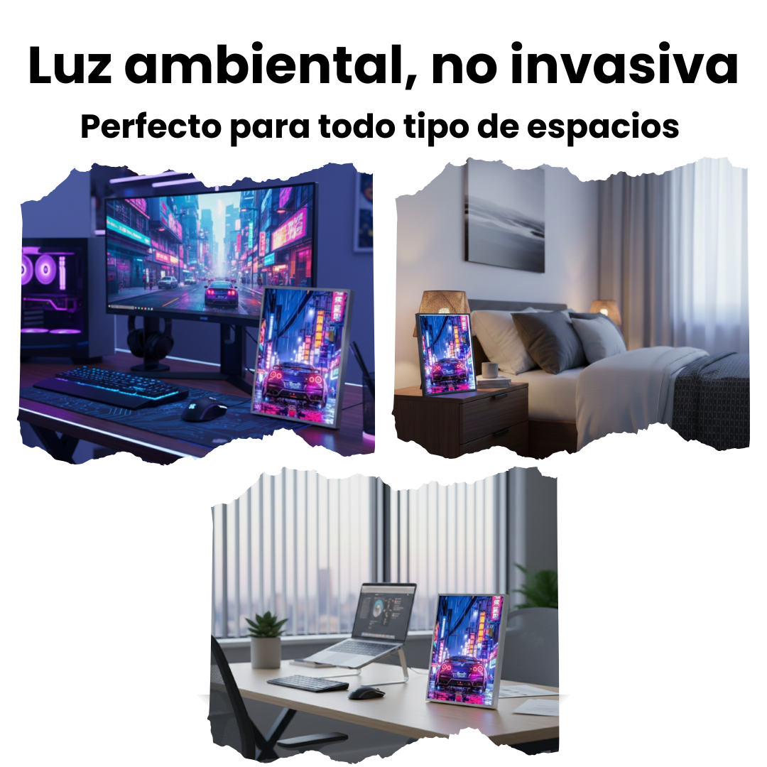 GTR LUMINA™ – Cuadro LED Edición Iconic